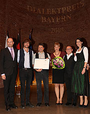 Heimatminister Albert F&uuml;racker, Die Couplet AG, Kunstministerin Prof. Dr. Marion Kiechle (&copy;Foto: Martin Schmitz)